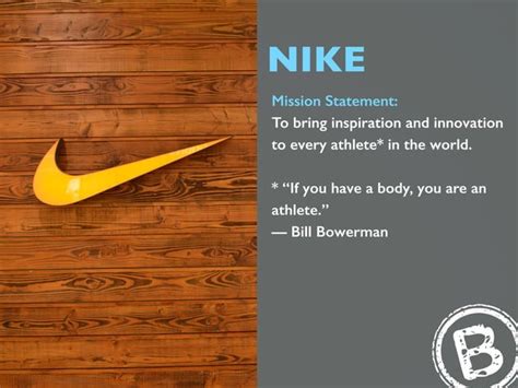 Read Nike's Mission Statement, find information about NIKE, Inc 